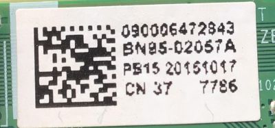KIT DE TARJETAS PARA TV SAMSUNG / MAIN BN94-10484A / BN41-02443A / BN97-10095G / FUENTE BN44-00805A / L65S5N_FHS / BN4400805A / T-CON BN95-02057A / BN41-02291A / BN97-09255A / PANEL CY-GJ060HGSV4H / MODELO UN60JU6390FXZA MH01 / UN60JU6390FXZA - Imagen 2